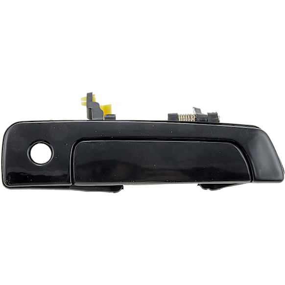77550 Front, Passenger Side Smooth Black Exterior Door Handle, With Key Hole, Help Series