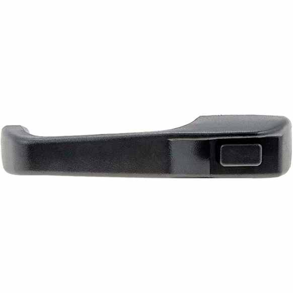 77654 Textured Black Exterior Door Handle, Without Key Hole, Help Series