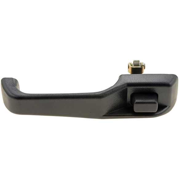 77661 Textured Black Exterior Door Handle, Without Key Hole, Help Series