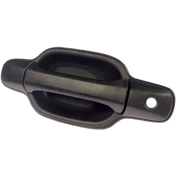 79316 Front, Driver Side Textured Black Exterior Door Handle, With Key Hole, Help Series
