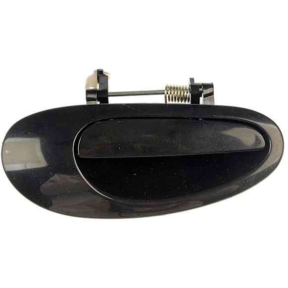 79391 Front Or Rear, Passenger Side Smooth Black Exterior Door Handle, Without Key Hole, Help Series