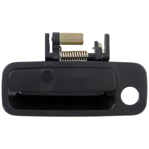 79426 Front, Driver Side Smooth Black Exterior Door Handle, With Key Hole, Help Series