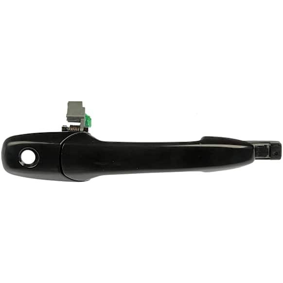 79435 Front, Passenger Side Smooth Black Exterior Door Handle, With Key Hole, Help Series