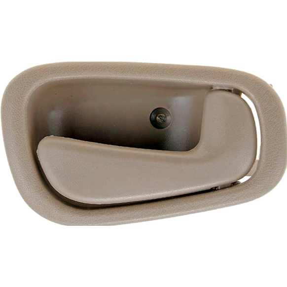 79501 Front Or Rear, Passenger Side Tan Interior Door Handle, Without Door Lock Button, Help Series