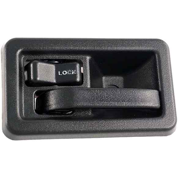 79540 Front, Driver Side Textured Black Interior Door Handle, With Door Lock Button, Help Series