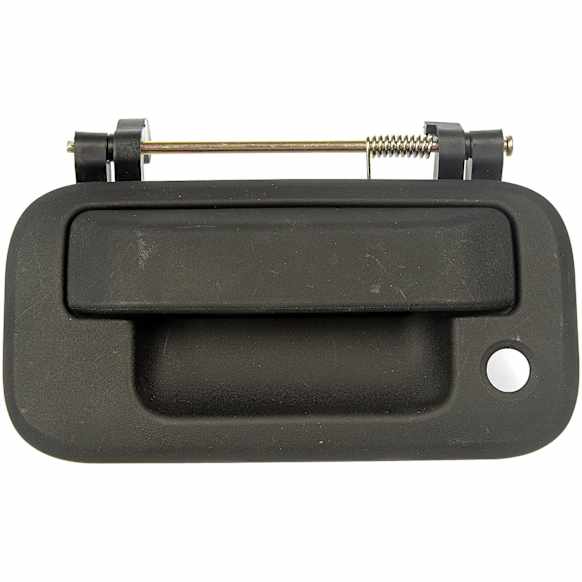 79606CD Help Series Tailgate Handle, Black Plastic and metal Without Camera Hole With Key Hole