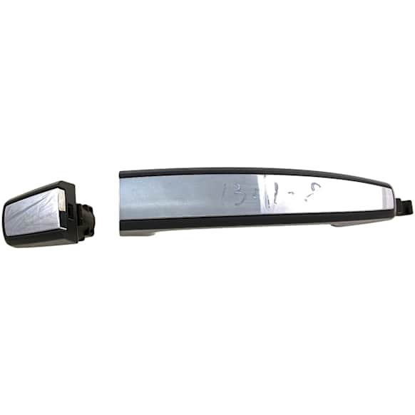 79800 Chrome Lever with Black Bezel Exterior Door Handle, Without Key Hole, Help Series