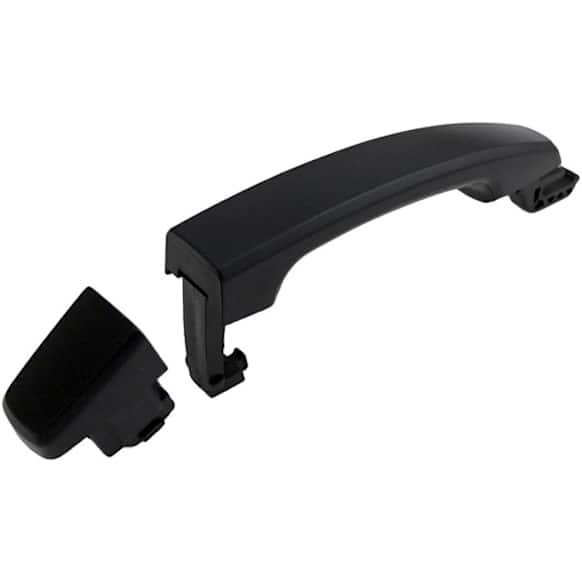 79802 Black Exterior Door Handle, Without Key Hole, Help Series