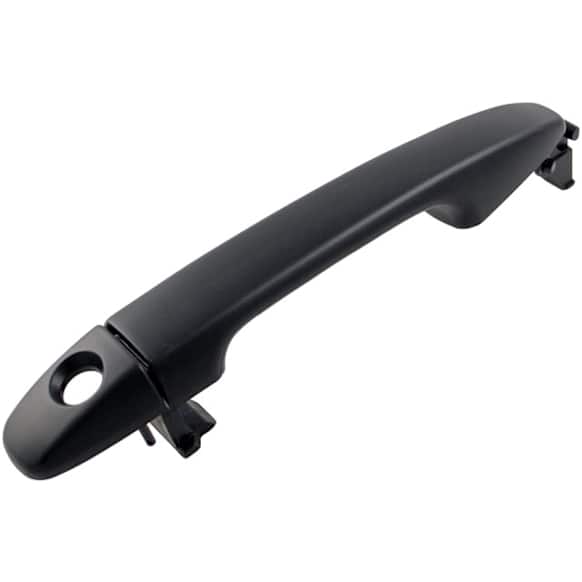 79806 Front, Driver Side Smooth Black Exterior Door Handle, With Key Hole, Help Series