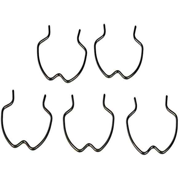 800-807 OE Solutions Series Clips & Fasteners - Natural, Stainless Steel, Direct Fit, Set of 5