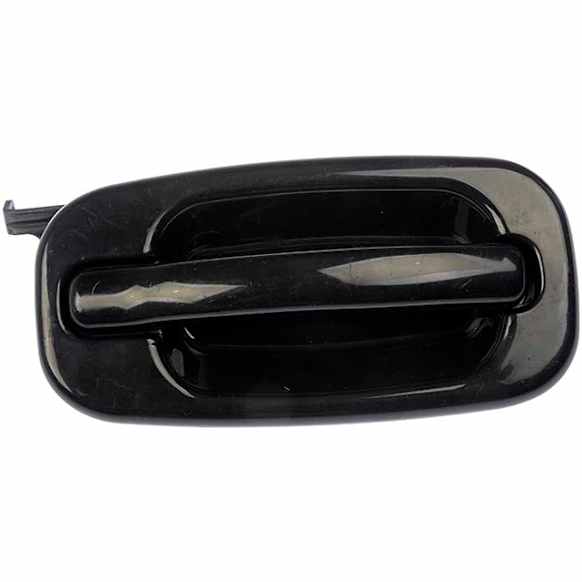 80112 Rear, Passenger Side Smooth Black Exterior Door Handle, Without Key Hole, Help Series