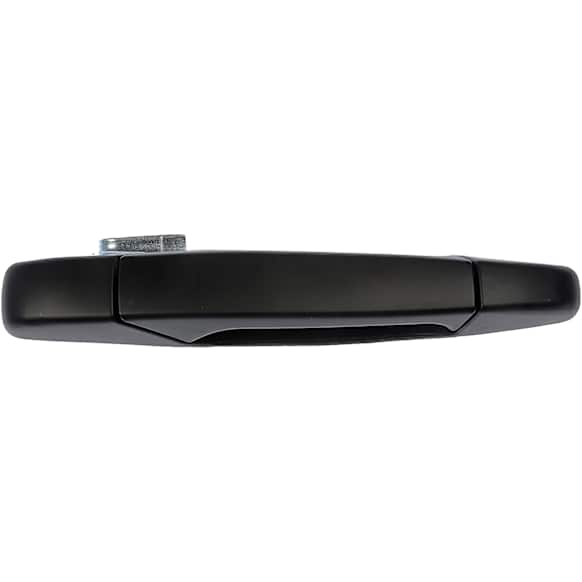 80115 Front, Passenger Side Smooth Black Exterior Door Handle, Without Key Hole, Help Series