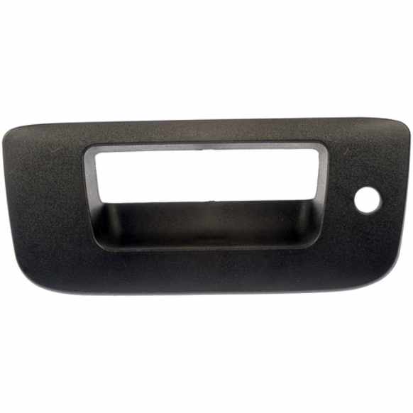 80122 Help Series Tailgate Handle Bezel, Smooth Black Plastic