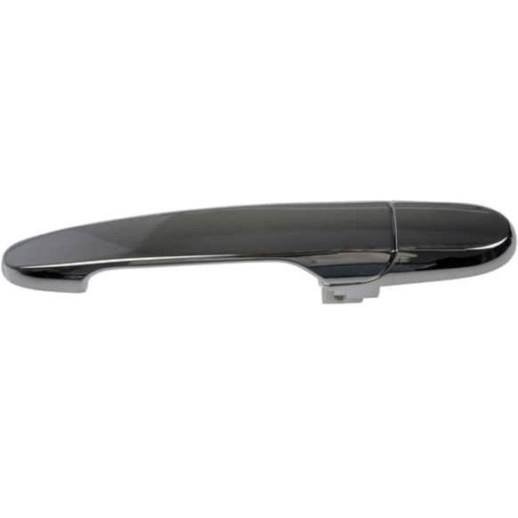 80156 Rear, Driver Side Chrome Exterior Door Handle, Without Key Hole, Help Series