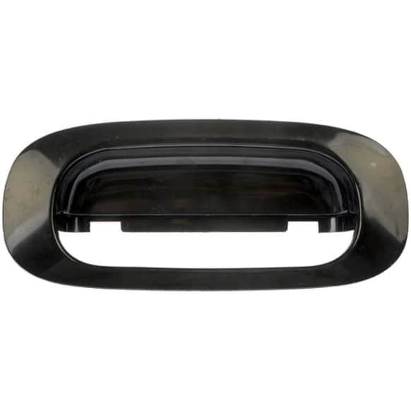 80173 Help Series Tailgate Handle Bezel, Smooth Black Plastic