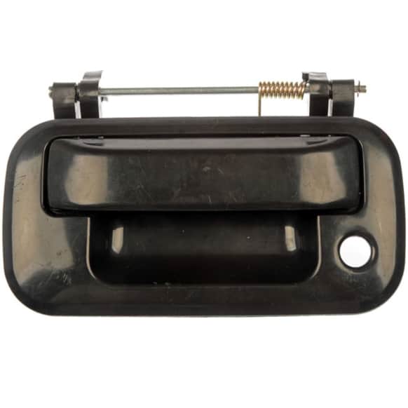 80208 Help Series Tailgate Handle, Smooth Black Plastic