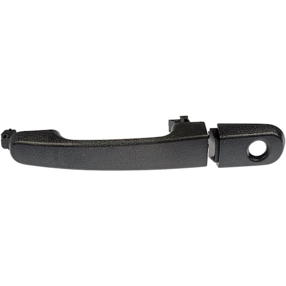 80259 Front, Driver Side Textured Black Exterior Door Handle, With Key Hole, Help Series