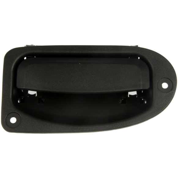 80420 Rear, Passenger Side Textured Black Exterior Door Handle, Without Key Hole, Extended Cab Pickup, Help Series