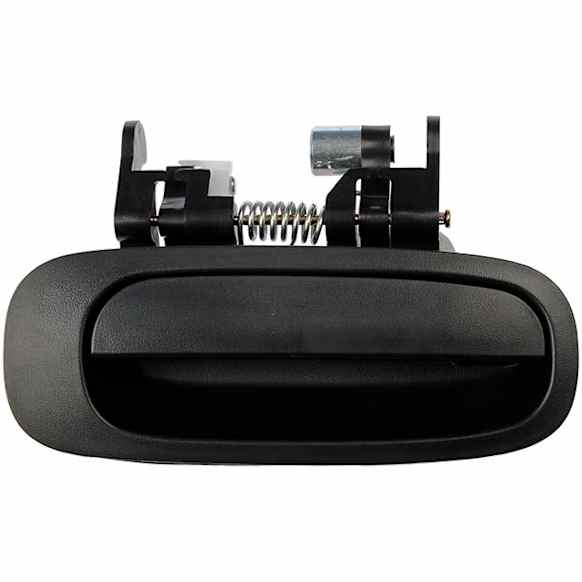 80422 Rear, Passenger Side Smooth Black Exterior Door Handle, Without Key Hole, Help Series