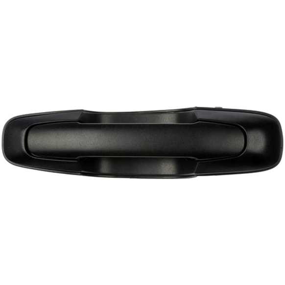 80425 Front Or Rear, Driver Side Smooth Black Exterior Door Handle, Without Key Hole, Help Series