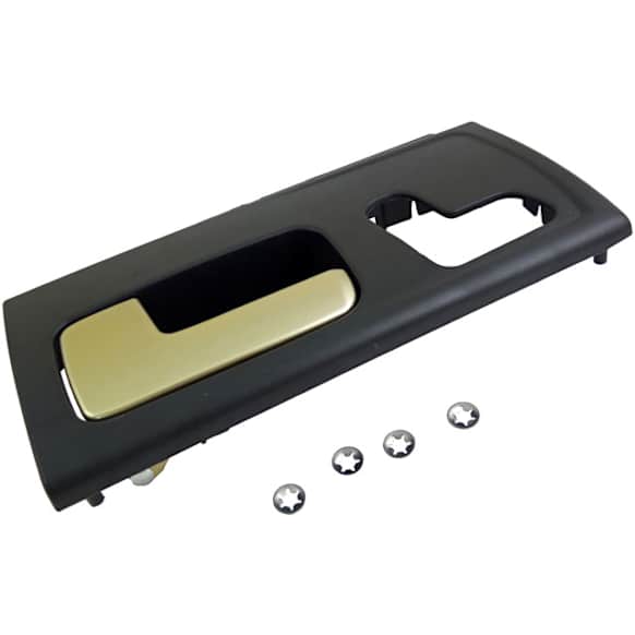 80462 Front, Driver Side Gold Interior Door Handle, Without Door Lock Button, Help Series