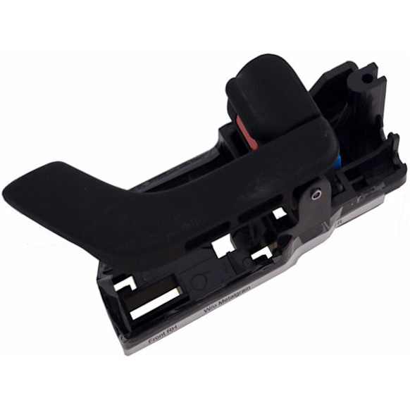 80497 Front, Passenger Side Black Interior Door Handle, With Door Lock Button, Help Series