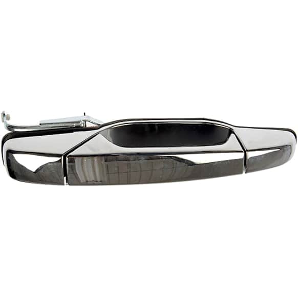 80547 Rear, Passenger Side Chrome Exterior Door Handle, Without Key Hole, Help Series