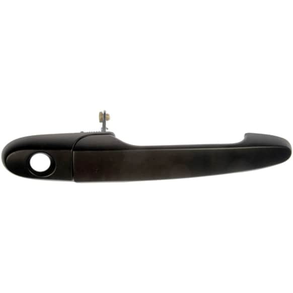 80561 Front, Passenger Side Textured Black Exterior Door Handle, With Key Hole, Help Series