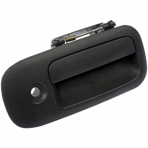 80588 Front, Passenger Side Textured Black Exterior Door Handle, With Key Hole, Help Series