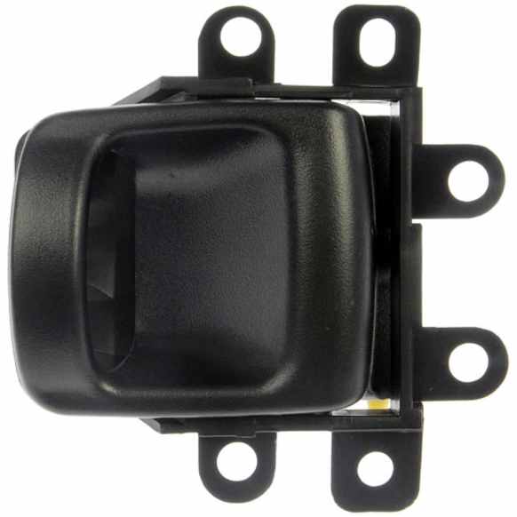 80616 Front, Passenger Side Textured Black Interior Door Handle, With Door Lock Button, Help Series