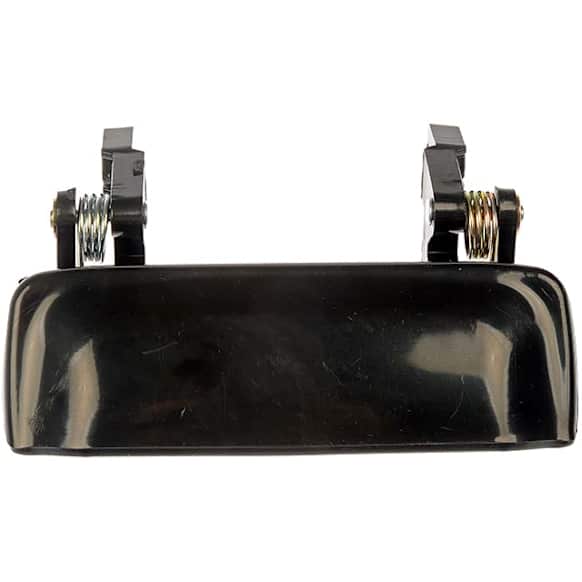 80643 Front, Driver or Passenger Side Smooth Black Exterior Door Handle, Without Key Hole, Help Series