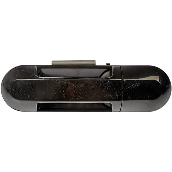 80650 Rear, Driver Side Smooth Black Exterior Door Handle, Without Key Hole, Help Series