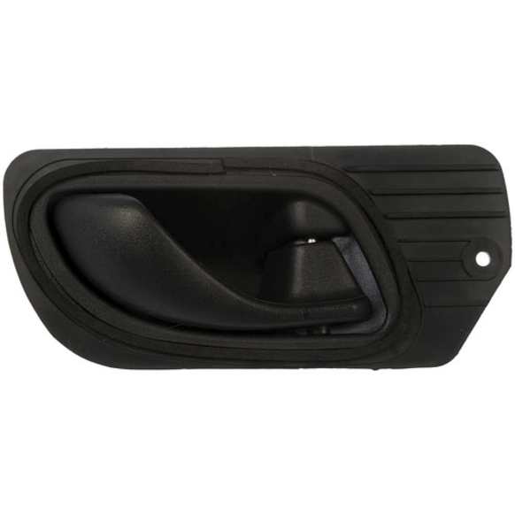 80659 Front, Passenger Side Textured Black Interior Door Handle, With Door Lock Button, Help Series