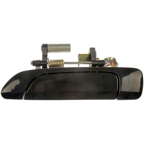 80670 Rear, Driver Side Smooth Black Exterior Door Handle, Without Key Hole, Sedan, Help Series