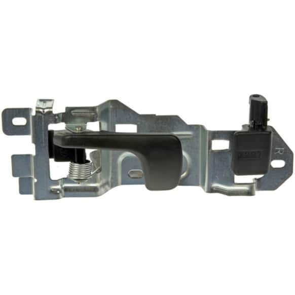 80733 Front, Passenger Side Smooth Gray Interior Door Handle, With Door Lock Button, Help Series