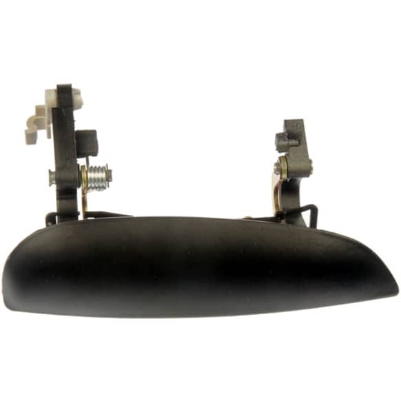 80736 Front, Passenger Side Smooth Black Exterior Door Handle, Without Key Hole, Help Series