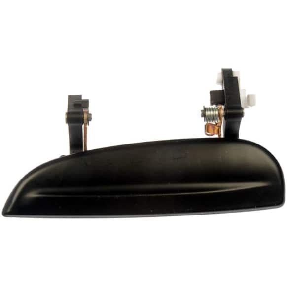 80737 Front, Driver Side Smooth Black Exterior Door Handle, Without Key Hole, Help Series