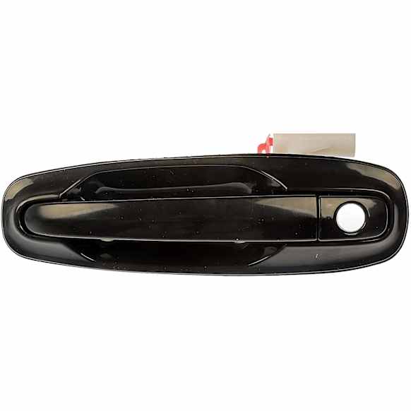 80834 Front, Driver Side Smooth Black Exterior Door Handle, With Key Hole, Help Series