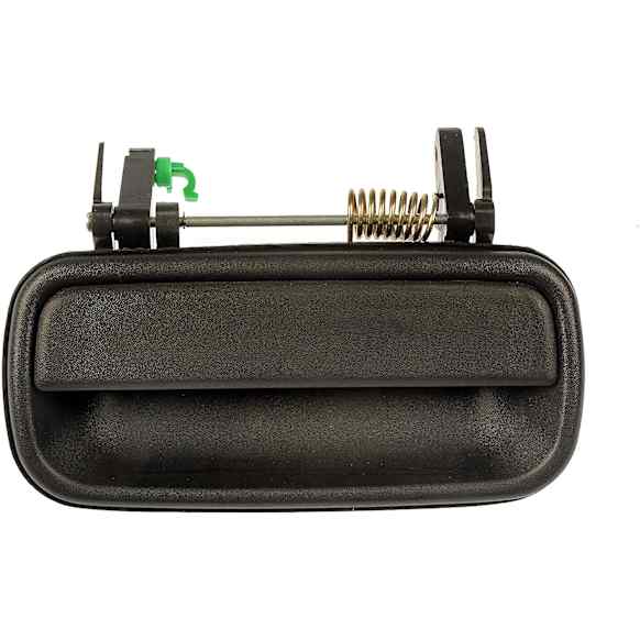 80854 Rear, Passenger Side Textured Black Exterior Door Handle, Without Key Hole, Crew Cab Pickup, Help Series