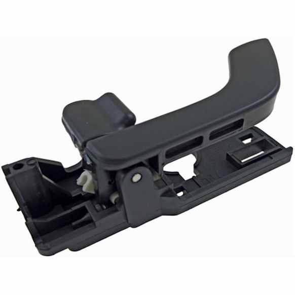 80908 Front, Driver Side Black Interior Door Handle, With Door Lock Button, Help Series