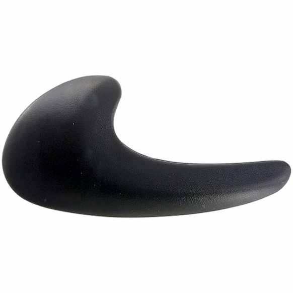 80929 Front, Driver Side Textured Gray Interior Door Handle, Without Door Lock Button, Help Series