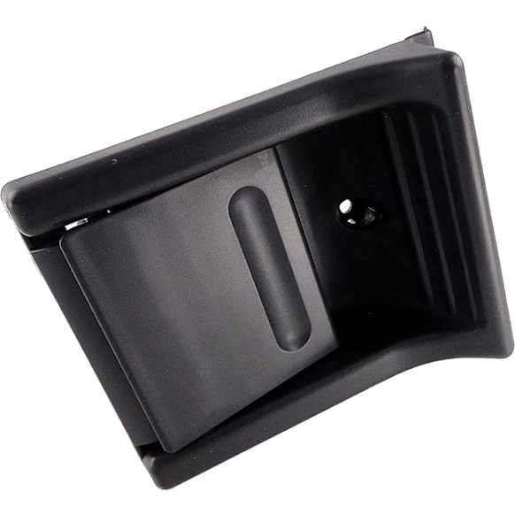 80932 Passenger Side Smooth Black Interior Door Handle, With Door Lock Button, Help Series
