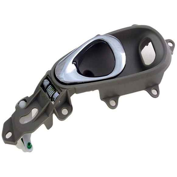 80949 Front, Driver Side Brown Interior Door Handle, With Door Lock Button, Help Series