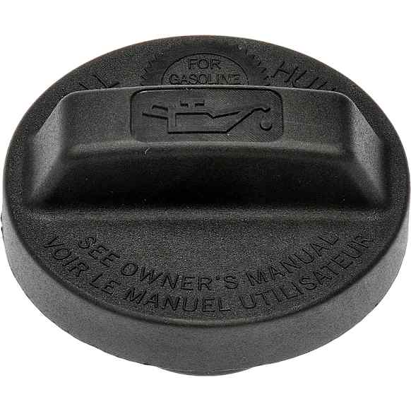 80985 Help Series Oil Filler Cap - Black, Nylon, Direct Fit, Sold individually