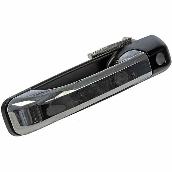 81013 Front, Driver Side Black Exterior Door Handle, With Key Hole, Help Series