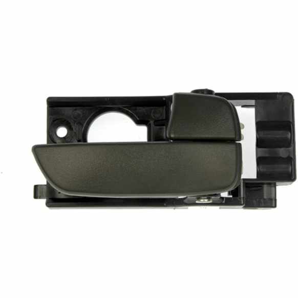 81117 Front, Passenger Side Textured Gray Interior Door Handle, With Door Lock Button, Help Series