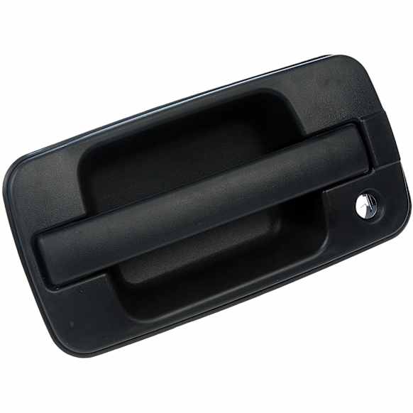81132 Front, Driver Side Textured Black Exterior Door Handle, With Key Hole, Help Series