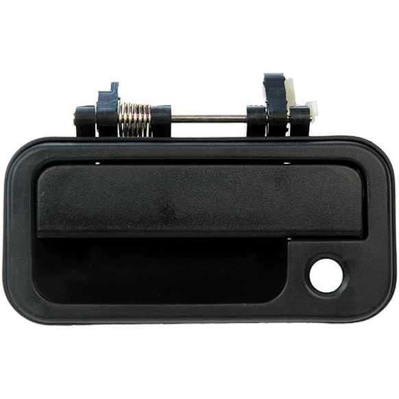 81142 Front, Driver Side Textured Black Exterior Door Handle, With Key Hole, Help Series