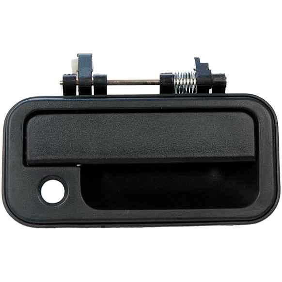 81143 Front, Passenger Side Textured Black Exterior Door Handle, With Key Hole, Help Series