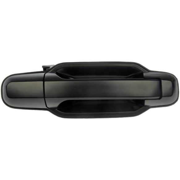 81155 Rear, Passenger Side Smooth Black Exterior Door Handle, Without Key Hole, Help Series